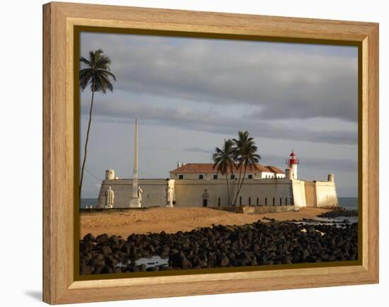 Fortaleza De Sao Sebastiao Built in the Early 16th Century in the City of Sao Tomé-Camilla Watson-Framed Premier Image Canvas