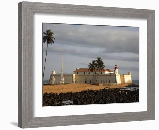 Fortaleza De Sao Sebastiao Built in the Early 16th Century in the City of Sao Tomé-Camilla Watson-Framed Photographic Print