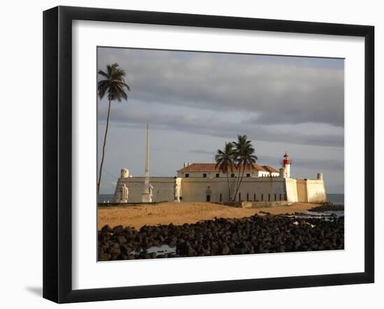 Fortaleza De Sao Sebastiao Built in the Early 16th Century in the City of Sao Tomé-Camilla Watson-Framed Photographic Print