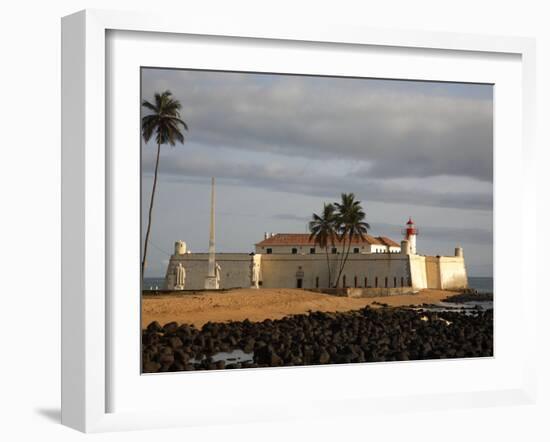 Fortaleza De Sao Sebastiao Built in the Early 16th Century in the City of Sao Tomé-Camilla Watson-Framed Photographic Print