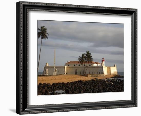 Fortaleza De Sao Sebastiao Built in the Early 16th Century in the City of Sao Tomé-Camilla Watson-Framed Photographic Print