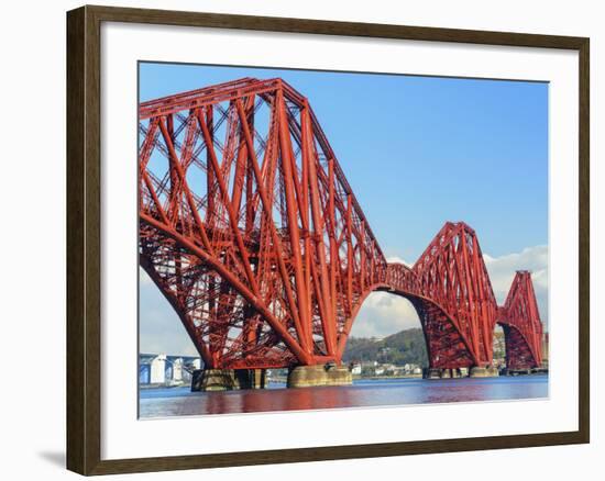 Forth Rail Bridge over the Firth of Forth, South Queensferry Near Edinburgh, Lothian, Scotland-Chris Hepburn-Framed Photographic Print