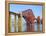 Forth Rail Bridge over the Firth of Forth, South Queensferry Near Edinburgh, Lothian, Scotland-Chris Hepburn-Framed Premier Image Canvas