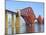 Forth Rail Bridge over the Firth of Forth, South Queensferry Near Edinburgh, Lothian, Scotland-Chris Hepburn-Mounted Photographic Print