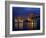 Forth Railway Bridge at Night, Queensferry, Edinburgh, Lothian, Scotland, United Kingdom-Neale Clarke-Framed Photographic Print