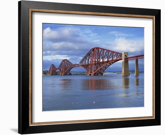 Forth Railway Bridge, Queensferry, Near Edinburgh, Lothian, Scotland, United Kingdom, Europe-Neale Clarke-Framed Photographic Print