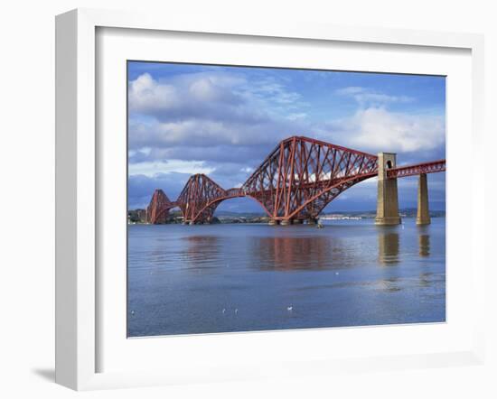 Forth Railway Bridge, Queensferry, Near Edinburgh, Lothian, Scotland, United Kingdom, Europe-Neale Clarke-Framed Photographic Print