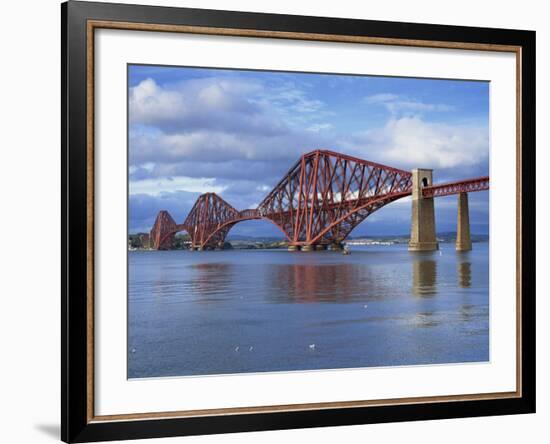 Forth Railway Bridge, Queensferry, Near Edinburgh, Lothian, Scotland, United Kingdom, Europe-Neale Clarke-Framed Photographic Print