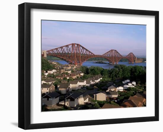 Forth Railway Bridge, Scotland, United Kingdom-Adam Woolfitt-Framed Photographic Print