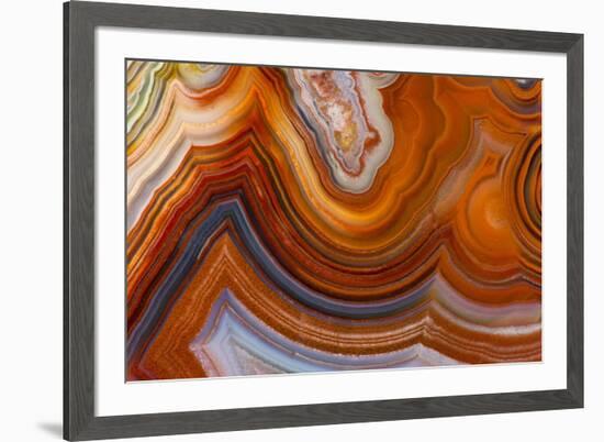 Fortifications Crazy Lace Agate-Darrell Gulin-Framed Photographic Print