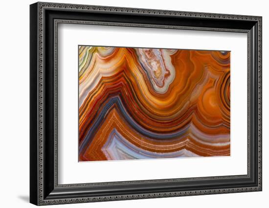 Fortifications Crazy Lace Agate-Darrell Gulin-Framed Photographic Print