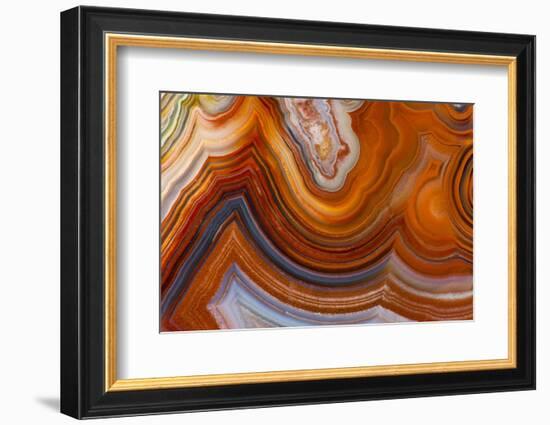 Fortifications Crazy Lace Agate-Darrell Gulin-Framed Photographic Print