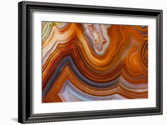 Fortifications Crazy Lace Agate-Darrell Gulin-Framed Photographic Print