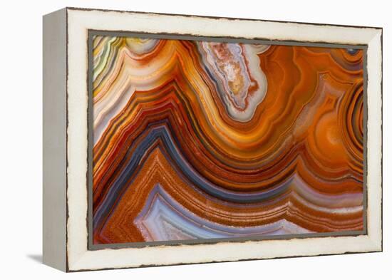 Fortifications Crazy Lace Agate-Darrell Gulin-Framed Premier Image Canvas