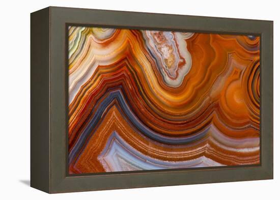 Fortifications Crazy Lace Agate-Darrell Gulin-Framed Premier Image Canvas