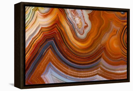 Fortifications Crazy Lace Agate-Darrell Gulin-Framed Premier Image Canvas