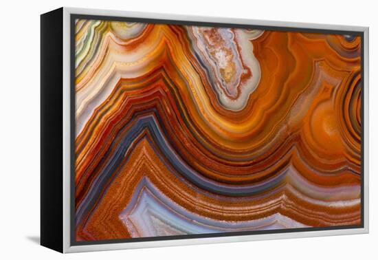 Fortifications Crazy Lace Agate-Darrell Gulin-Framed Premier Image Canvas