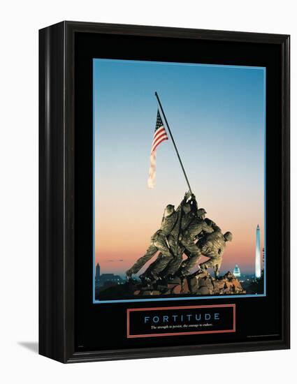 Fortitude-null-Framed Stretched Canvas