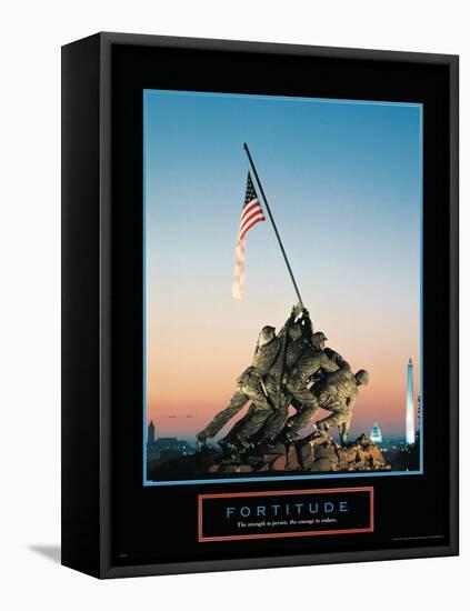 Fortitude-null-Framed Stretched Canvas