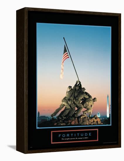 Fortitude-null-Framed Stretched Canvas