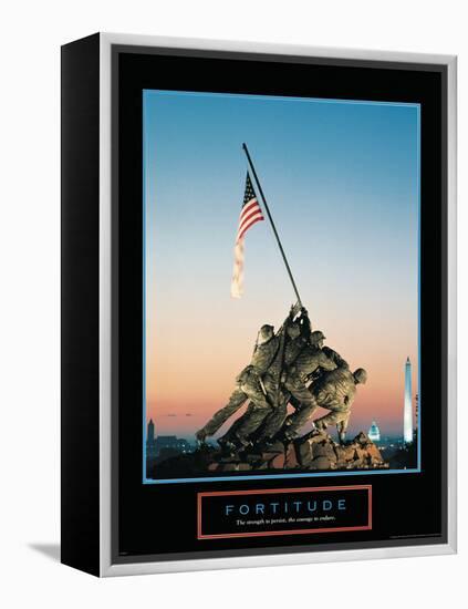 Fortitude-null-Framed Stretched Canvas