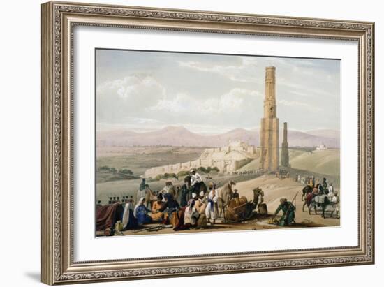 Fortress and Citadel of Ghanzi, First Anglo-Afghan War, 1838-1842-James Atkinson-Framed Giclee Print