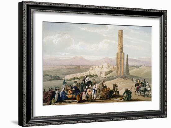 Fortress and Citadel of Ghanzi, First Anglo-Afghan War, 1838-1842-James Atkinson-Framed Giclee Print