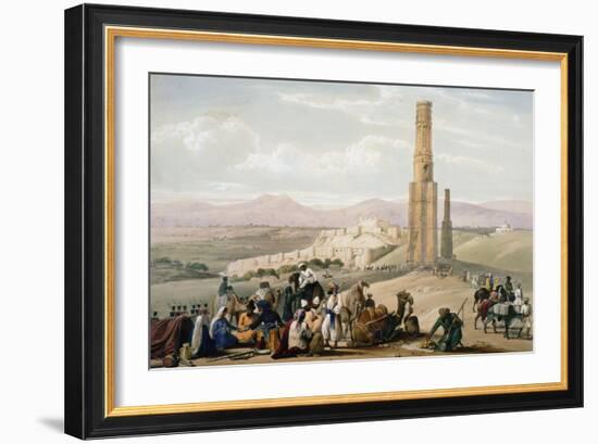 Fortress and Citadel of Ghanzi, First Anglo-Afghan War, 1838-1842-James Atkinson-Framed Giclee Print