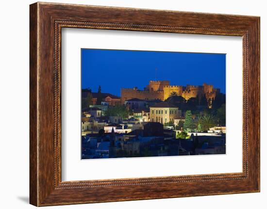 Fortress and the Palace of the Grand Masters-Tuul-Framed Photographic Print