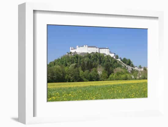 Fortress Hohensalzburg, Salzburg, Salzburger Land, Austria, Europe-Markus Lange-Framed Photographic Print