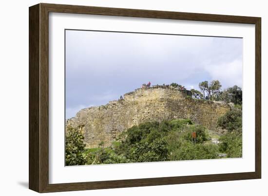 Fortress Kuelap, Chachapoyas culture, Peru, South America-Peter Groenendijk-Framed Photographic Print