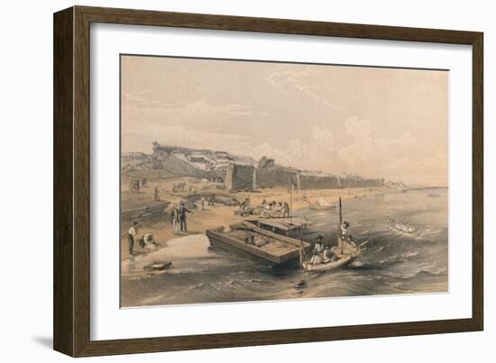 'Fortress of Yenikale Looking Towards the Sea of Azof', 1856-Georges McCulloch-Framed Giclee Print