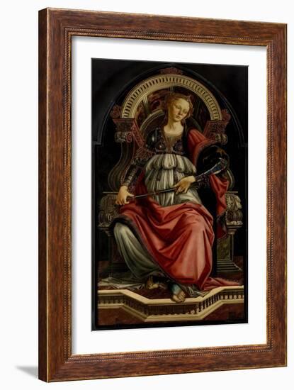 Fortress-Sandro Botticelli-Framed Art Print