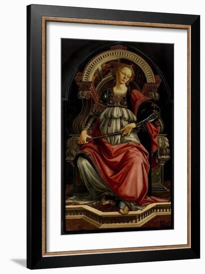 Fortress-Sandro Botticelli-Framed Art Print