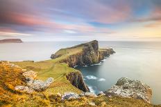 United Kingdom, Uk, Northumberland, Sunrise at Dunstanburgh Castle-Fortunato Gatto-Photographic Print