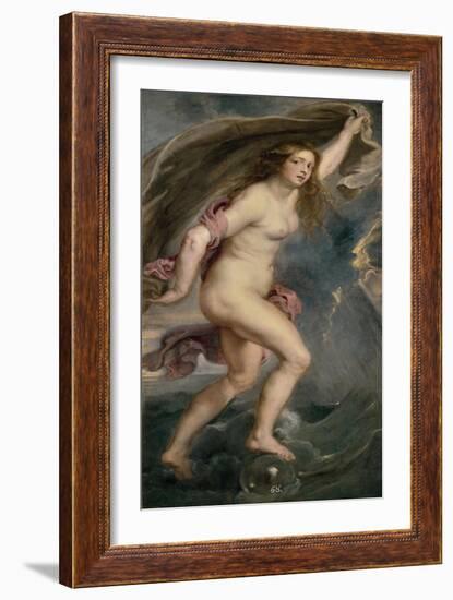 Fortune, 1636-1638-Peter Paul Rubens-Framed Giclee Print