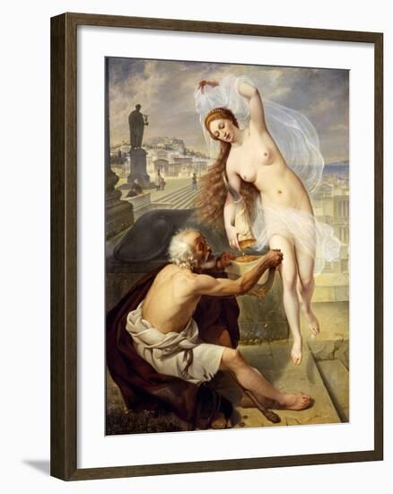 Fortune and Beggar-Aleksei Tararsovich Markov-Framed Giclee Print