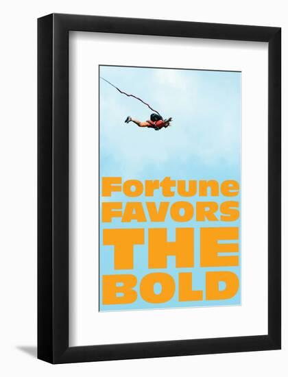 Fortune Favors the Bold IV-SM Design-Framed Premium Giclee Print