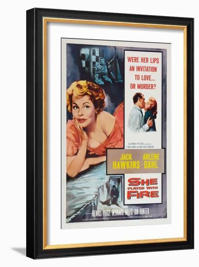 Fortune is a Woman, (aka She Played with Fire), 1957-null-Framed Art Print