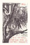 B: BA BE BI BO BU - Bullfinch - Beak - Wood - Bonte - Cradle - Happiness — Branch,1879 (Engraving)-Fortune Louis Meaulle-Giclee Print