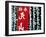 Fortune Papers at Shinto Shrine, Tokyo, Japan-Nancy & Steve Ross-Framed Photographic Print