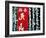 Fortune Papers at Shinto Shrine, Tokyo, Japan-Nancy & Steve Ross-Framed Photographic Print