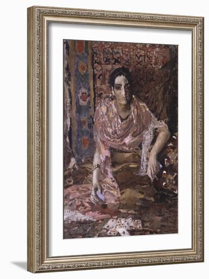 Fortune-Teller, 1895-Mikhail Alexandrovich Vrubel-Framed Giclee Print