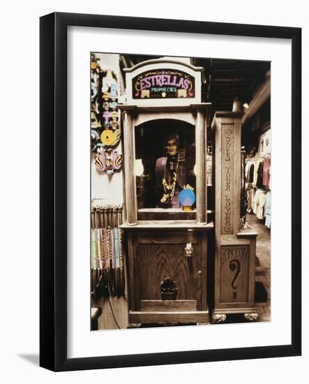 Fortune Teller Machine in a Store-null-Framed Photographic Print