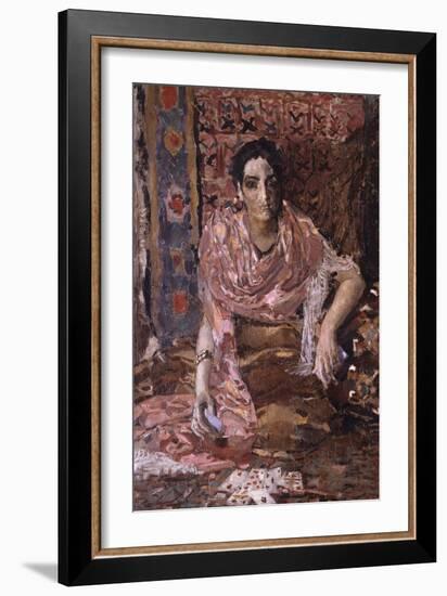 Fortune-teller-Mikhail Alexandrovich Vrubel-Framed Giclee Print