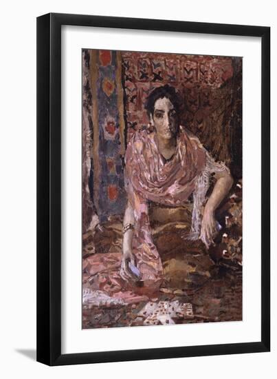 Fortune-teller-Mikhail Alexandrovich Vrubel-Framed Giclee Print