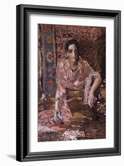 Fortune-teller-Mikhail Alexandrovich Vrubel-Framed Giclee Print