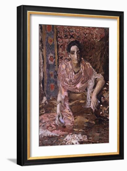 Fortune-teller-Mikhail Alexandrovich Vrubel-Framed Giclee Print