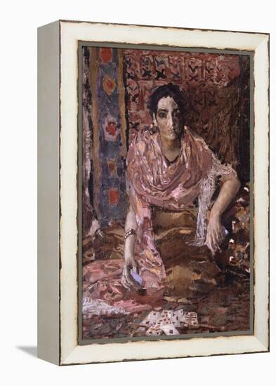 Fortune-teller-Mikhail Alexandrovich Vrubel-Framed Premier Image Canvas