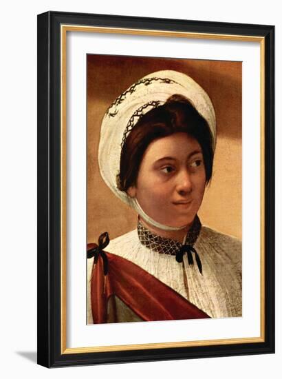 Fortune Teller-Caravaggio-Framed Art Print